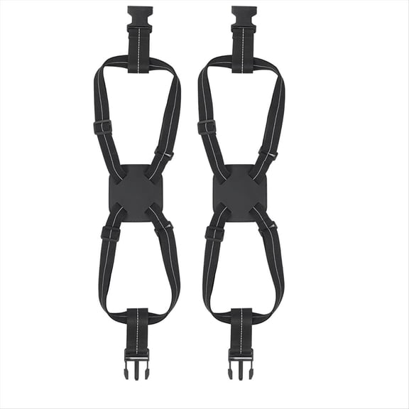 Luggage Straps Bag Bungees for Suitcases Add A Bag, Travel Bungee Belt (2 Pack)
