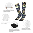 thumbnail image 6 of Balery Sloth With Donuts Fun Novelty Socks Men'S Women'S Crew Socks Funny Crazy Novelty Socks Quirky And Cool Socks, 6 of 9