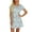 Style5, variant on Women's Short Sleeve Nightgown Cute Cotton Pajamas Dress Soft Comfy Lightweight Summer Casual Sleep Dress Grey Owl Large