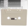 thumbnail image 3 of Blank Cassette Tape, 45 Min Time Blank Cassettes Tapes with Clear Case, for Sound Music Recording, Lectures, Study, Message, 3 of 7