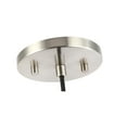 thumbnail image 5 of Woodbridge Lighting Regent Park 1-Light Glass Pendant in Nickel, 5 of 5