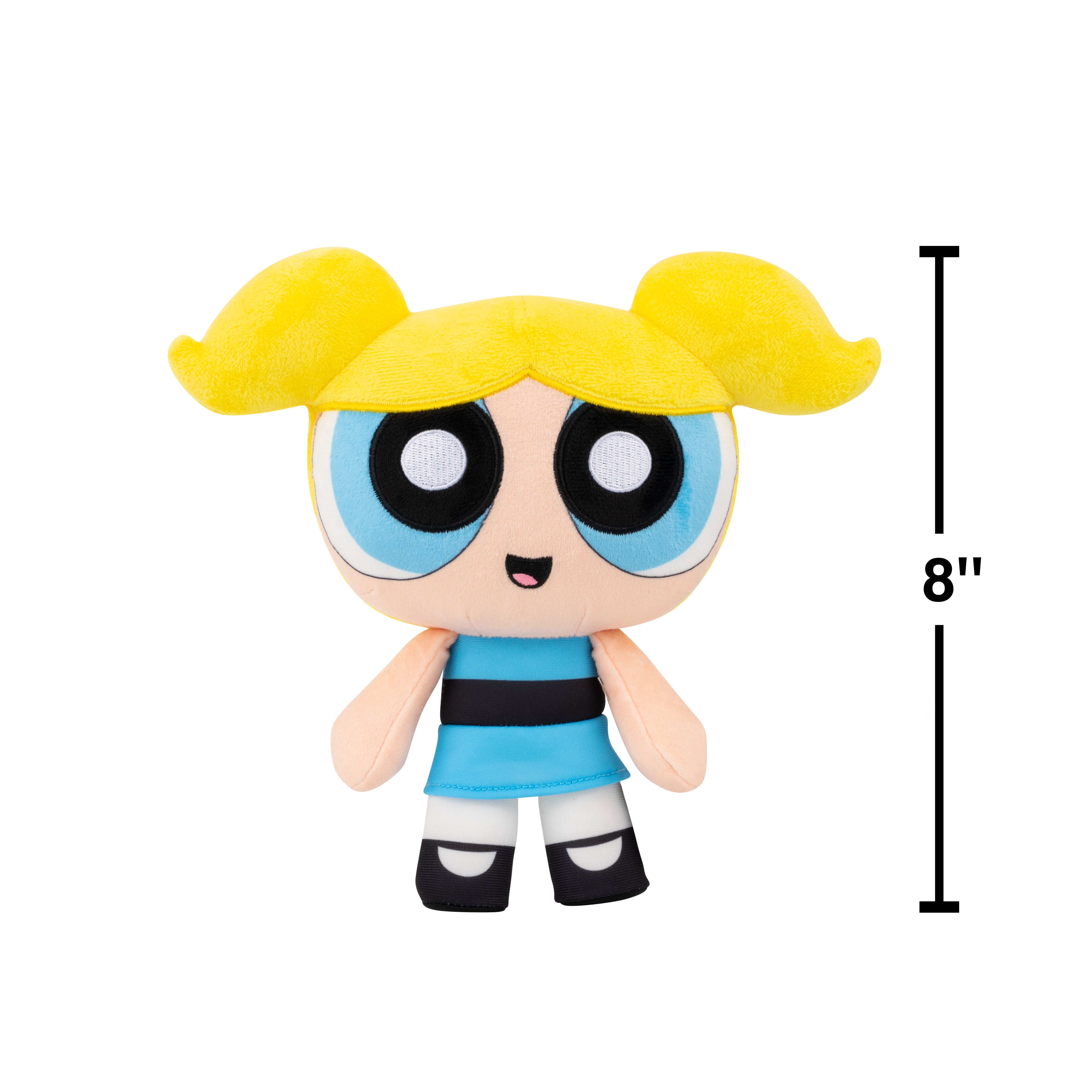 Warner Bros. Discovery The Powerpuff Girls 8 inch Bubbles Plush - Super-soft and Huggable Plush Toy