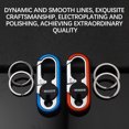 thumbnail image 6 of JoyMoreHome Key Chains Men, Car Key Chain for Men, Anti-Loss Keychain with Double Keyrings, Quick Release Key Chain, 6 of 7