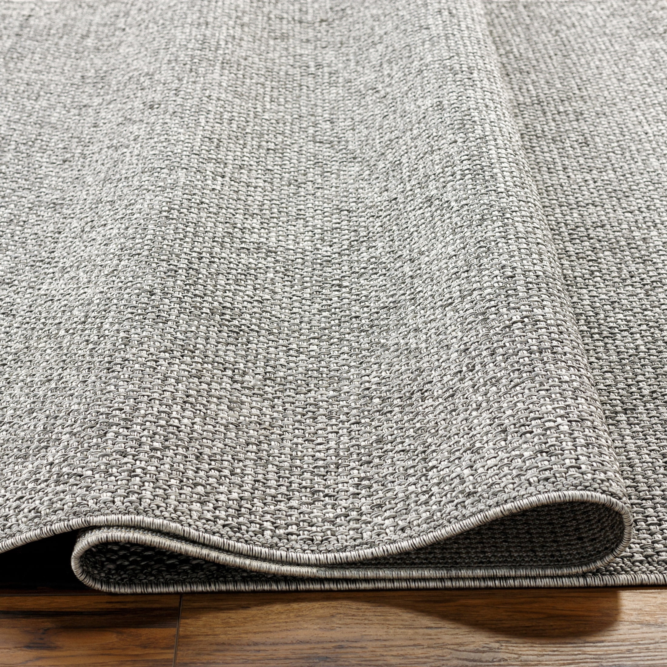 Livabliss x Becki Owens Birdie Neutral Indoor/Outdoor Area Rug,3'10" x 5'7",Gray