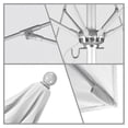 thumbnail image 4 of California Umbrella Venture 9' Silver Market Umbrella in Natural, 4 of 5