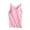 Pink, variant on Womens Tank Tops with Built in Bra Summer Basic Padded Yoga Shirt Shelf Bras Workout Camisole Casual Modal Undershirt White S