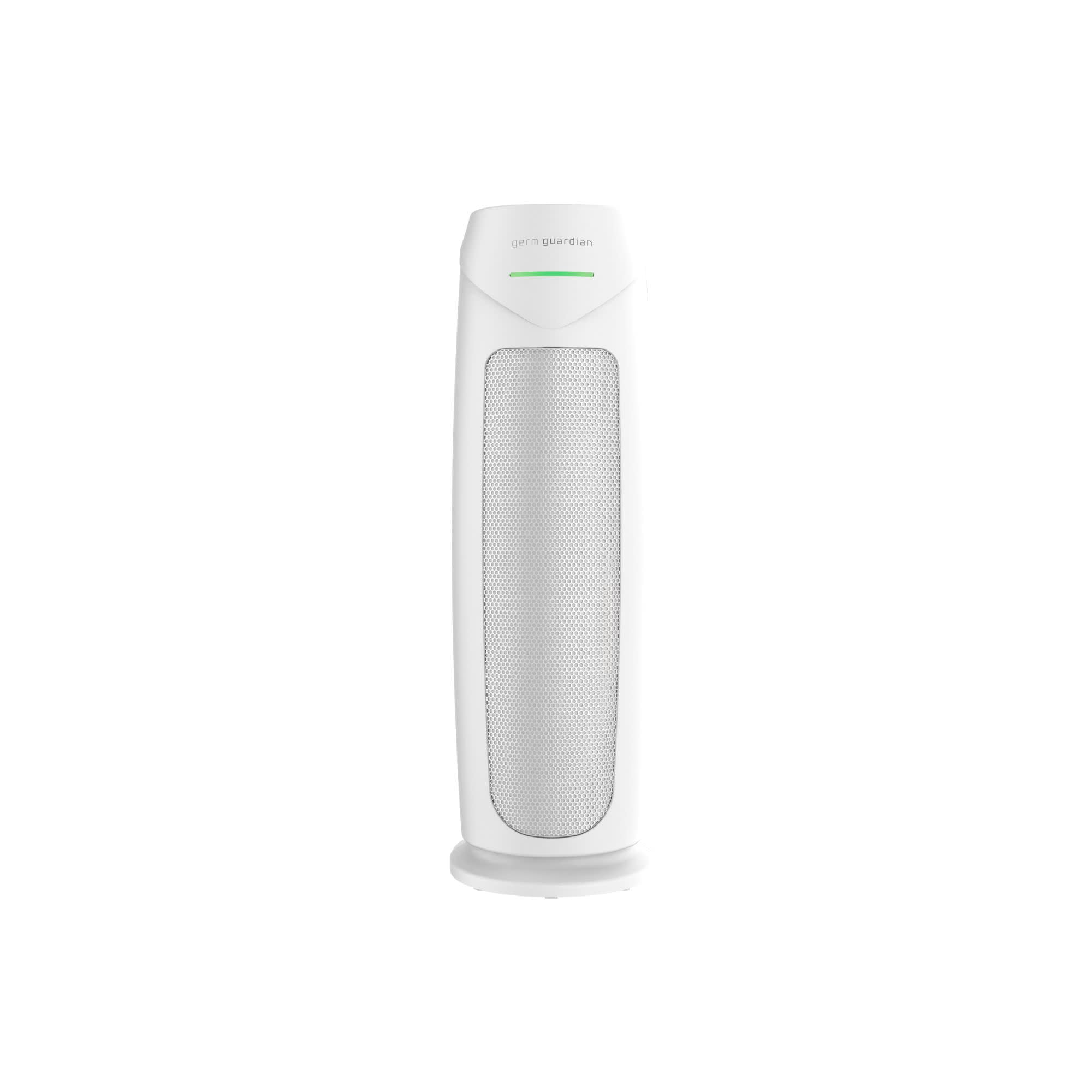 GermGuardian 743 Sq. ft, Air Purifier with HEPA Filter, UV-C and Air Quality Sensor, White, AC4880W