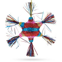 Pinata Star Glass Christmas Ornament