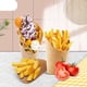 thumbnail image 4 of Caja de palomitas de maíz, cono de papel, frasco de palomitas de maíz, vasos para papas fritas, cono de papas fritas, 50 piezas, cajas de palomitas de maíz para papas fritas, dulces, bolsas para, 4 of 6