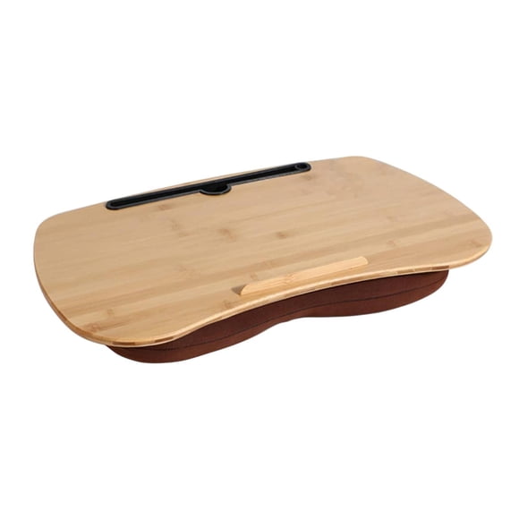 Escritorio portátil fácil de usar, versátil, cómodo, bandeja ergonómica para el hogar, manualidades, dormitorio 55cmx35cm