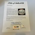 thumbnail image 2 of Incredible Michael Jordan Wilt Chamberlain NBA Top 50 Signed Basketball PSA DNA, 2 of 11