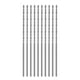 thumbnail image 1 of Uxcell 10pack Brocas Extra Largas, Broca HSS de 1.3mm con Acero de Alta Velocidad de 65mm de Longitud para Metal, Madera y Plástico, 1 of 5