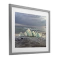 thumbnail image 2 of Stupell Industries Coastal Sea Glass On Driftwood Gray Framed Print Under Glass, 16 x 13, by LMarie Allen, 2 of 8