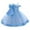 Blue, variant on Efsteb Toddler Baby Girl Dress Formal Bowknot Princess Flower Girl Wedding Pageant Birthday Party Dresses (Dark Blue,12 Months)