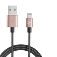 thumbnail image 5 of Ghostek NRGline 10FT Lightning Cable MFI Certified Charger Durable Nylon Braided – Pink, 5 of 5