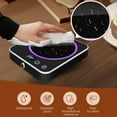 thumbnail image 3 of BN-LINK Coffee Mug Warmer with Light, Electric Cup Warmer for Desk with 3 Temperature Settings, Auto Shut Off, Beverage Warmer for Heating Coffee, Milk, Tea and Hot Chocolate(Black), 3 of 9