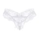 thumbnail image 1 of Gibobby Tangas de sexy mujer Ropa interior de encaje Womes Bragas Sexy Soft SeamlessTrim Briefs Hipster Bragas para damas(Blanco,Talla única), 1 of 4