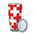 thumbnail image 2 of KLL Red Cross 1 Print 40oz Stainless Steel Insulated Car Cup with Spillproof Lid - Keep Your Drink Hot or Cold on the Go-Straw Three-piece Set, 2 of 8