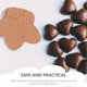 thumbnail image 3 of 100Pcs Chocolate Packing Paper Trays Chocolate Separating Trays Truffle Trays, 3 of 4