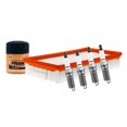thumbnail image 1 of Kit De Bujías Doble Platino, Filtro De Aire Y Filtro Para Aceite Sintético 6 PIEZAS Afinación Sin Aceite Compatible con Milan 2006 A 2008 Mercury L4 2.3L, 1 of 3