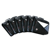 Case It Universal Zipper Binder 3 Rings 2 Capacity 11 x 8.5 Black LT007BLACK