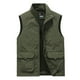 thumbnail image 1 of Chaleco de Carga Para Hombres Ropa de Trabajo Delgada Color Sólido Cuello Alto Chaqueta Sin Mangas Camisetas Sin Mangas Odeerbi  ODB175847, 1 of 7