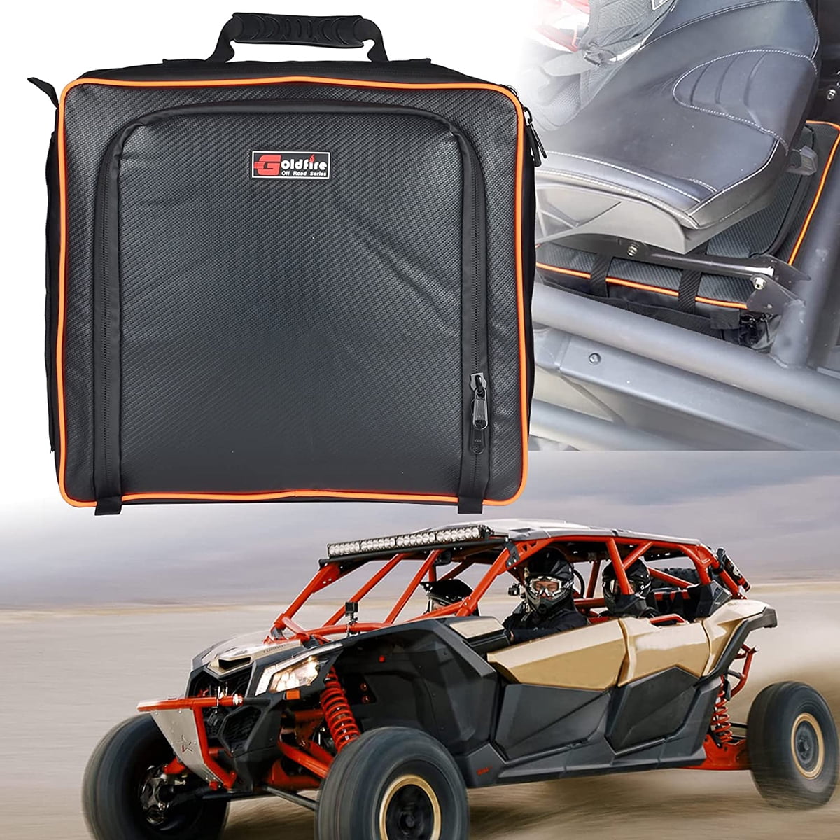 UTV Maverick X3 Storage Accessories Under Seat Bag Gear Strorage Tool Fits for Can Am X3 Maverick Canam Maverick X3 2017-2021