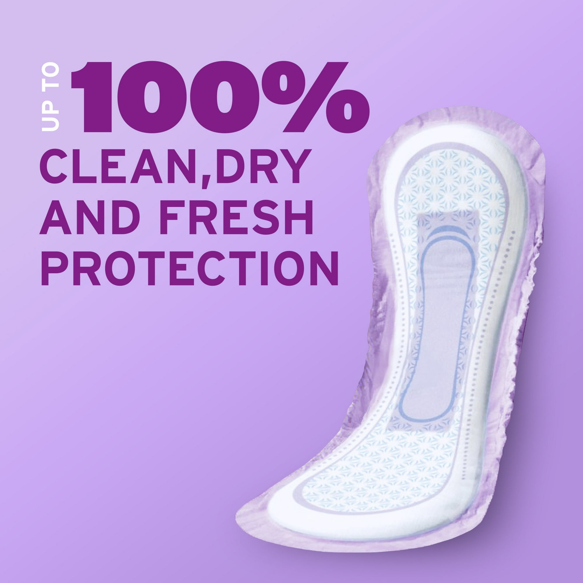 (2 pack) Poise Incontinence & Postpartum Pads for Bladder Leaks, 7 Drop Ultra Absorbency, Long Length, 39 Count