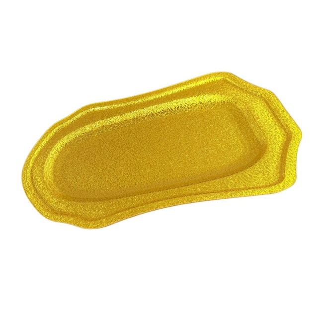 Bandeja de frutas, plato para ensalada, vajilla de cocina, bandeja de almacenamiento, plato acrílico, bandeja para servir , aperitivos para M Soledad Bandeja de servir