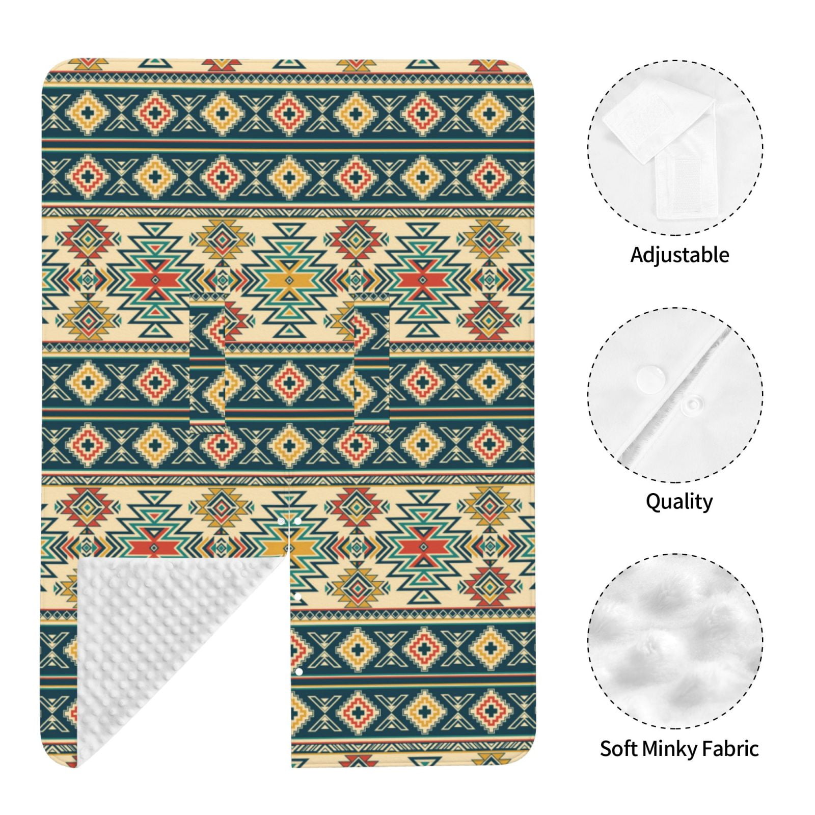 Car Seat Cover Baby - Traditional Tribal Aztec1 Breathable Infant Car Seat Cover for Baby Carseat, Lightweight Comfort Baby Essentials Must Haves Newborn Stuff for Girl Boy