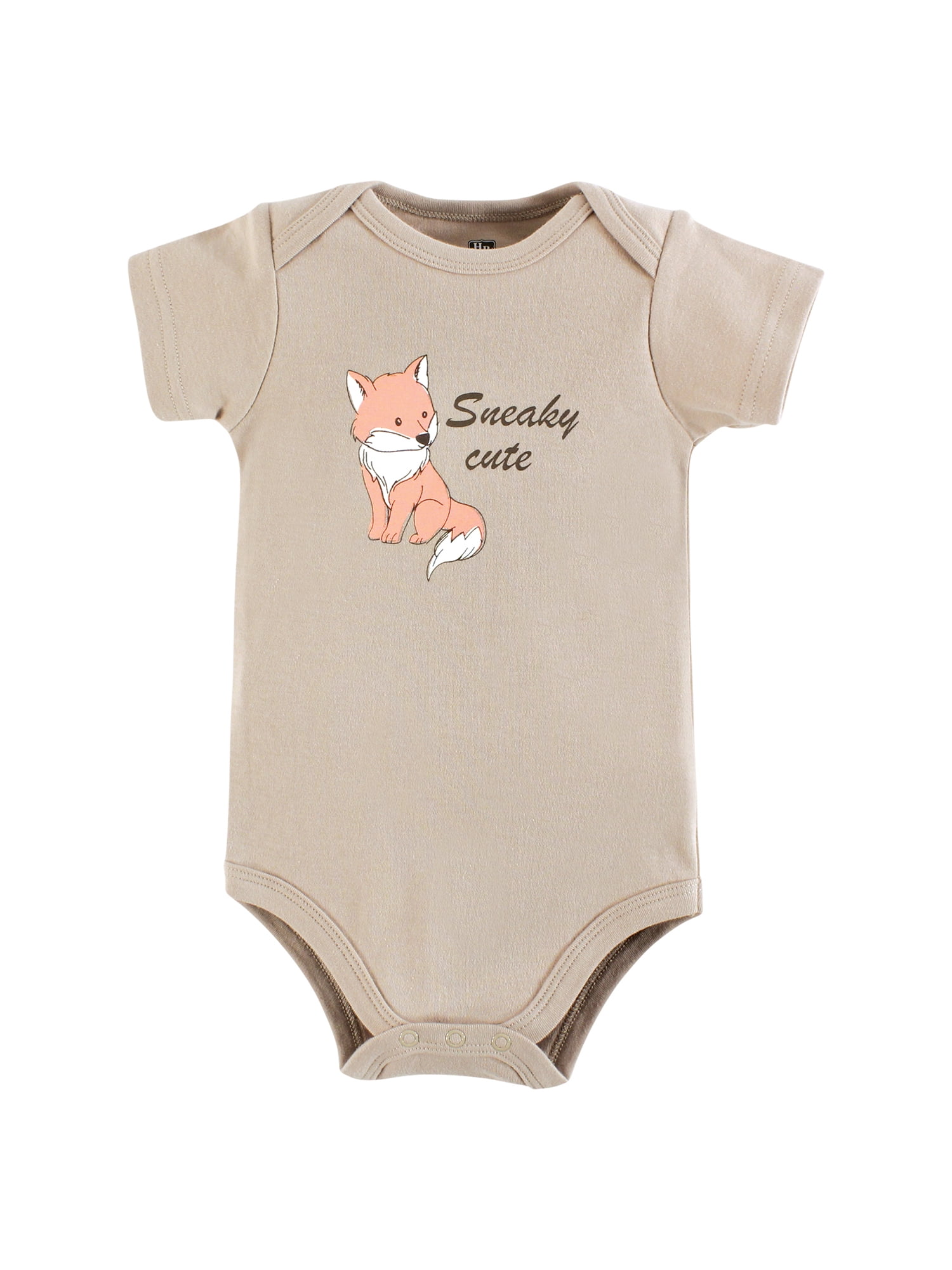 Hudson Baby Bodysuits, 5-Pack, Newborn-18 Months