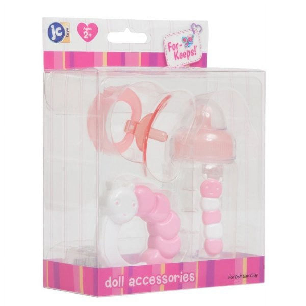 JC Toys For Keeps! Baby Doll Essentials Accessory Bag 20/Set