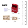 thumbnail image 6 of guohui 2x7 Pieces Mini 1:12 Doll House Miniature Mini Mailbox Parcel Cards Ornaments, 6 of 8