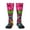 2 Black-2, variant on Butterfly Garden Knee Socks, High Socks Long Stretchy Sock Women Knee High Stocking, Long Socks for Women