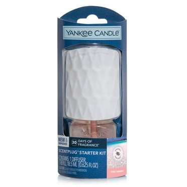 Yankee Candle White/Pink Sands ScentPlug Fragrance Diffuser Starter Kit