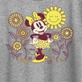 thumbnail image 3 of Disney - Mickey & Friends - Minnie Mouse - Sunshine & Flowers - Women's Short Sleeve Graphic T-Shirt, 3 of 5