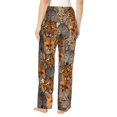 thumbnail image 6 of Pajama Pants Women - Fox tiger Pattern Soft Breathable Sleep & Lounge Pants for Women, Comfy Casual Pj Pants Bottoms with Pockets, 6 of 7