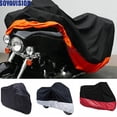 thumbnail image 3 of Cubierta de motocicleta para Harley Street Glide Electra Glide Ultra Classic-todo negro, 3 of 4