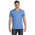 thumbnail image 2 of Hanes Men's and Big Men's Nano-T Short Sleeve V-Neck, Up To Size 3XL, 2 of 2