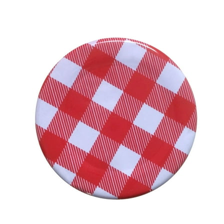 HONITANO 20Pcs Red Tinplate Sealing Metal Caps for Wide-Neck Jar Food Storage Preserving Lids 11.8*7.9*3.9in