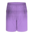 thumbnail image 4 of Ahabrexf Mens Dress Pants for Men Double Layer Quick-Dry Swim Trunks Elastic Waist Swimwear, 4 of 6