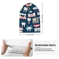 thumbnail image 2 of Susaid Dental Print Winter Beanie for Men Women, Lined Beanie Soft Warm Knit Hat Ski Cuffed Cap, 2 of 6
