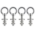 thumbnail image 1 of Tornillos elevadores QWETRY M10 x 50 mm de acero inoxidable, paquete de 4 unidades, 1 of 5