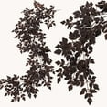 thumbnail image 6 of 2Pack Christmas Artificial Cimicifuga Garland 6FT - Plum Seeded Fall Vine for Fireplace, Stairs, Door - Autumn Halloween Thanksgiving Home, 6 of 6