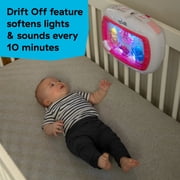 Baby Einstein Sea Dreams Soother Baby Sleep Sound Machine with Remote, Pink, Infants Ages 0 months +