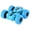 Blue, variant on Remote Control Car, Flip Cars Toys, Stunt Car with LED Lights & 360° Flips, Truck 360° Rotating Stunt Push and Go Friction Cars Gifts - Red