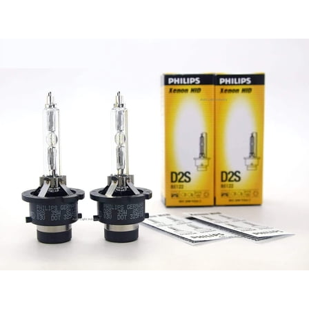 D2S: Philips 85122 OEM Standard HID Xenon Bulbs | Pack of 2