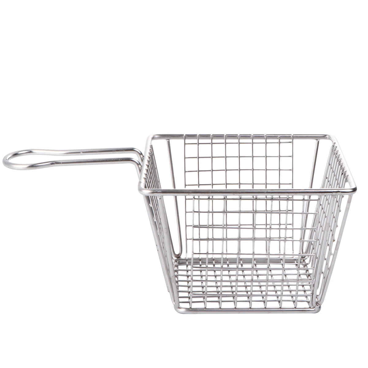 Square Mesh Frying Basket Strainer Mini Food Colander Mesh Fry Filter