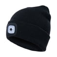 thumbnail image 2 of Visland LED Beanie Hat with Light, Unisex Hands Free LED Headlamp Cap Winter Knitted Night Lighted Hat Flashlight Women Men Gifts for Dad Him Husband, 2 of 2
