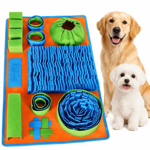 Snuffle Mat for Dogs, Interactive Dog Toys, Dog Puzzle Toy, Cat Puzzle Feeder, Dog Puzzles, Washable Dog Mental Stimulation Toy for Slow Feeding
